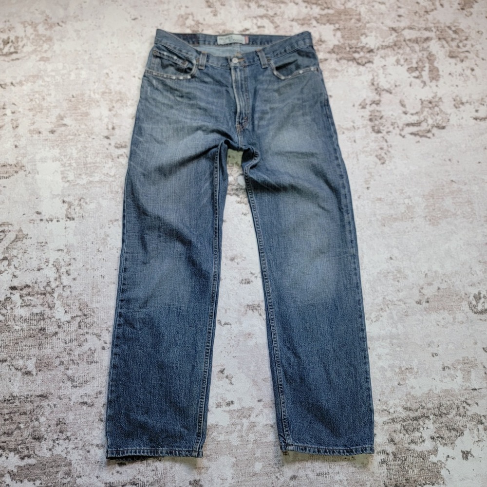 Levi's 559 Relaxed Straight Blue Denim Jeans Men's 34x32 Medium Wash